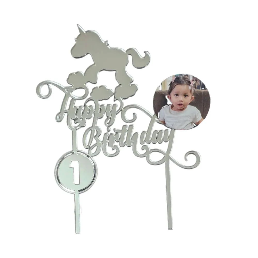 unicorn cake topper